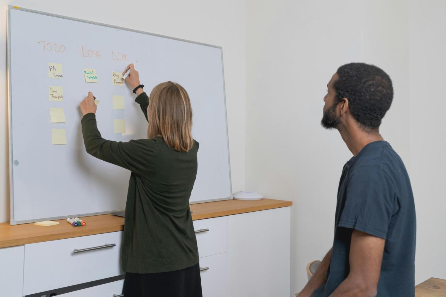 Professional training environment with financial analysis workspace